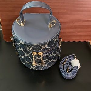 M Denim Crossbody bag BLUE